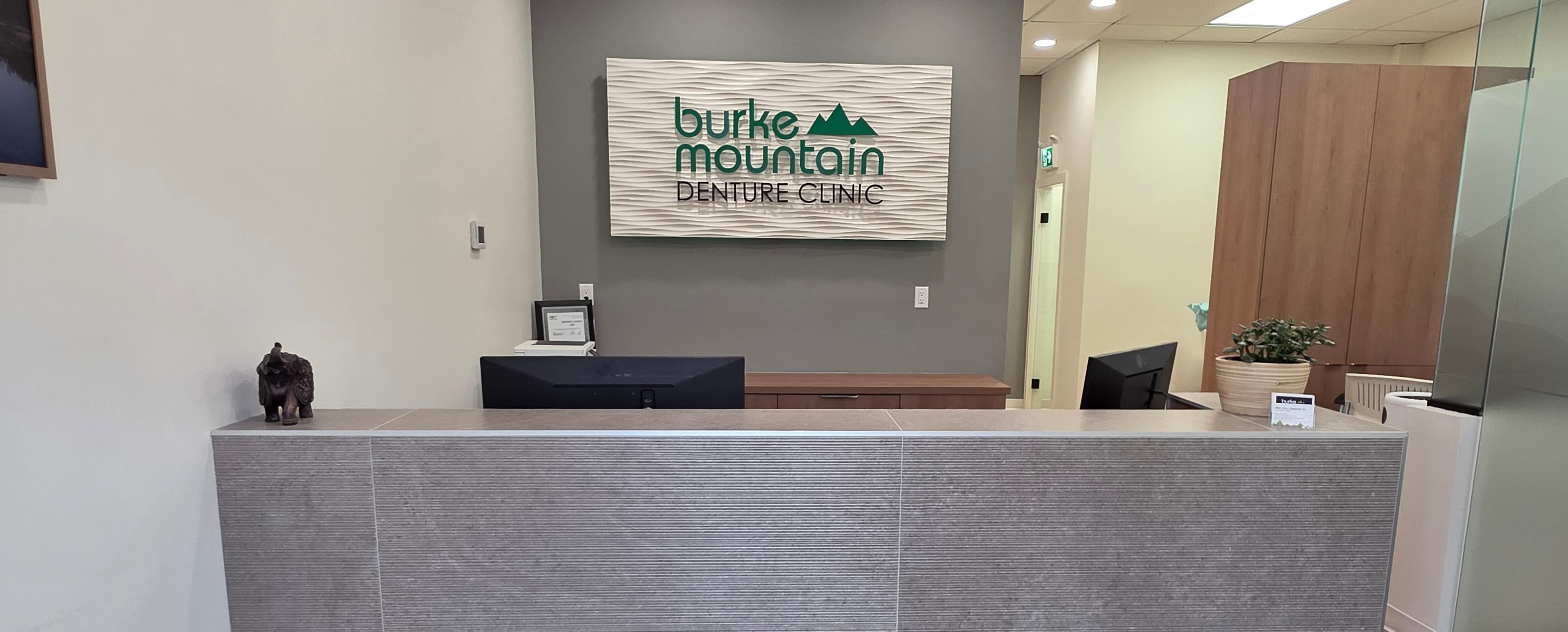 Burke Mountain Denture Clinic reception
